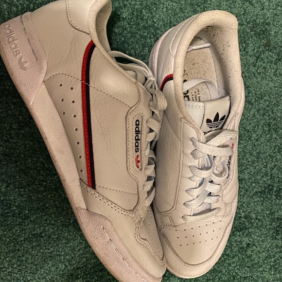 Blue tint Adidas white continentals - Picture 3 of 4